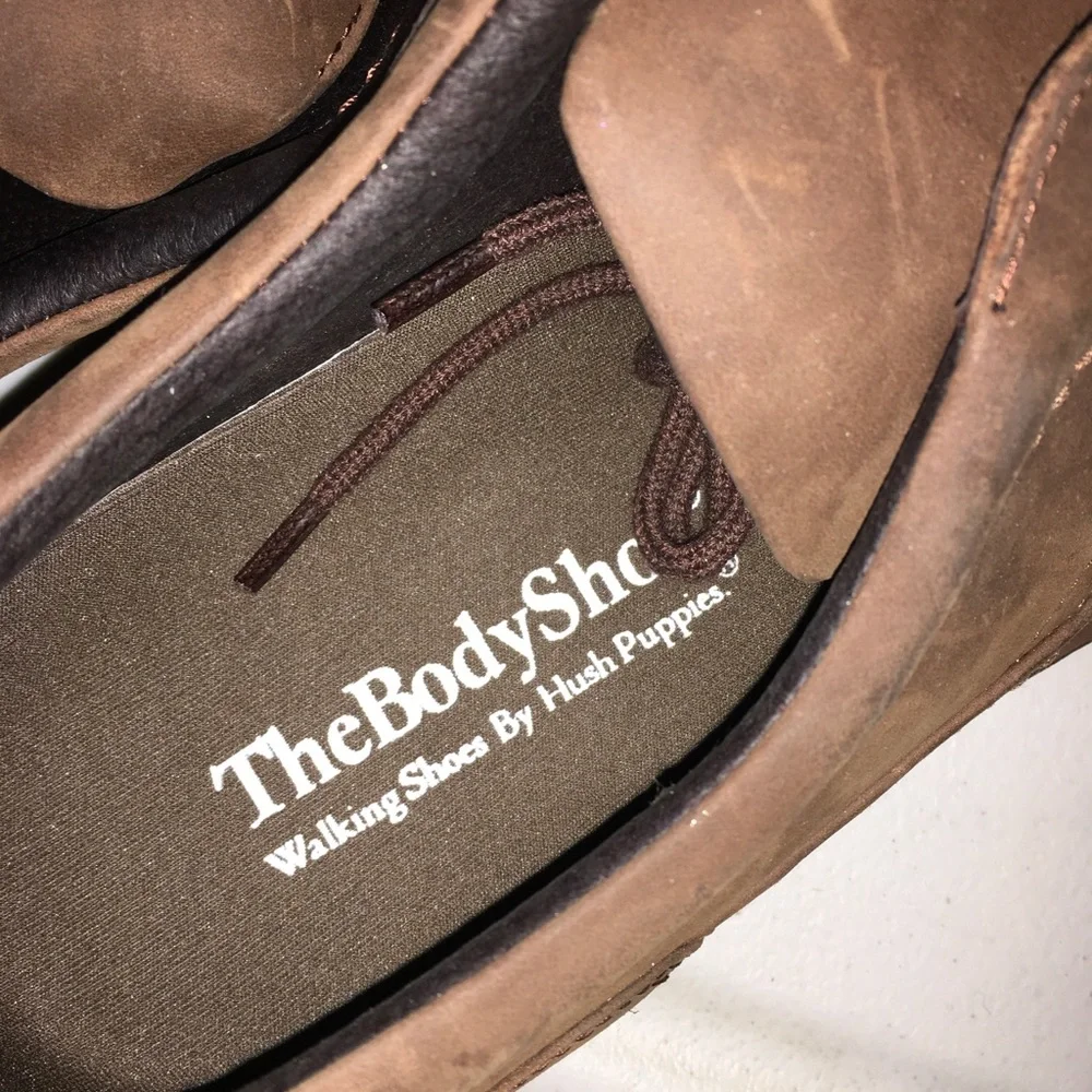 Hush Puppies Brown Suede Men's Derby Shoes